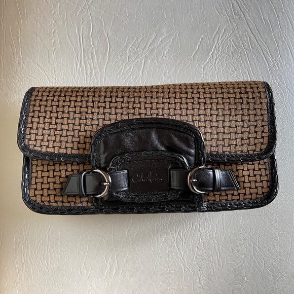 Cole Haan Calf Hair leather clutch boxed and dust bag - Picture 3 of 7